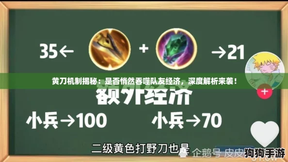 黄刀机制揭秘：是否悄然吞噬队友经济，深度解析来袭！