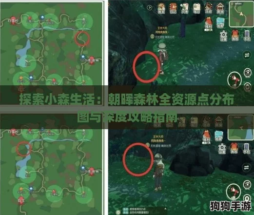 探索小森生活：朝晖森林全资源点分布图与深度攻略指南