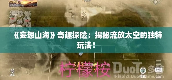 《妄想山海》奇趣探险：揭秘流放太空的独特玩法！