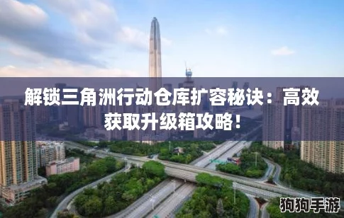 解锁三角洲行动仓库扩容秘诀:高效获取升级箱攻略! 解锁三角洲行动仓库扩容秘诀:高效获取升级箱攻略!