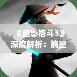 《暗影格斗3》深度解析：摘星者套装，战力飙升的终极选择！