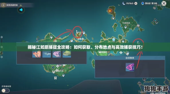 揭秘江如愿捕捉全攻略：如何获取、分布地点与高效捕获技巧！