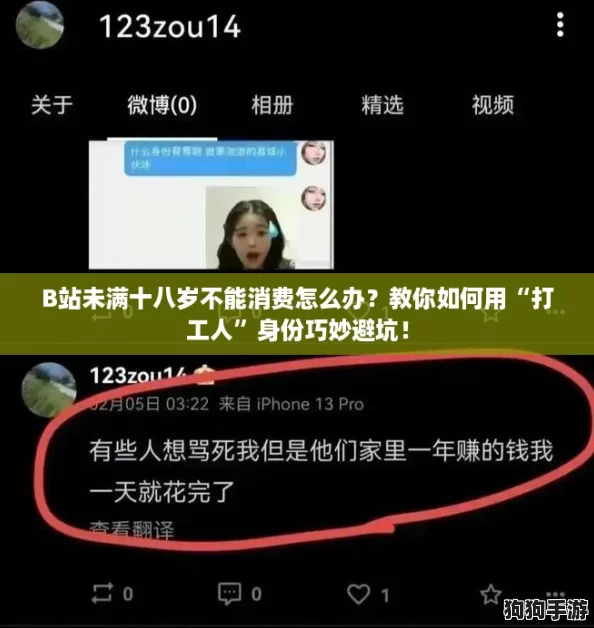 B站未满十八岁不能消费怎么办？教你如何用“打工人”身份巧妙避坑！