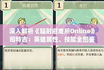 深入解析《辐射避难所Online》司特吉：英雄属性、技能全图鉴，实力如何？