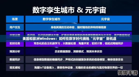 美国和欧洲Windows：如何在数字时代拥抱“元宇宙”新机遇