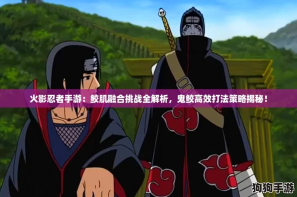 火影忍者手游：鲛肌融合挑战全解析，鬼鲛高效打法策略揭秘！