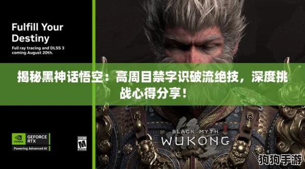 揭秘黑神话悟空：高周目禁字识破流绝技，深度挑战心得分享！