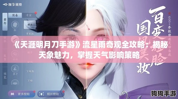《天涯明月刀手游》流星雨奇观全攻略：揭秘天象魅力，掌握天气影响策略