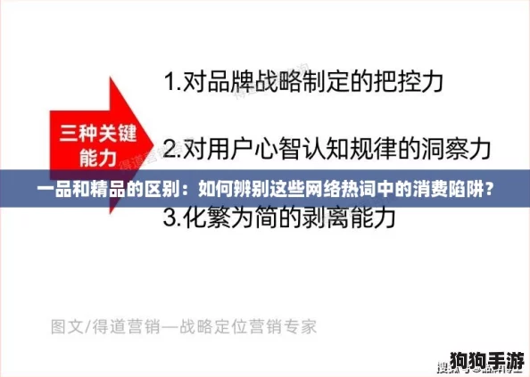 一品和精品的区别:如何辨别这些网络热词中的消费陷阱? 一品和精品的区别:如何辨别这些网络热词中的消费陷阱?