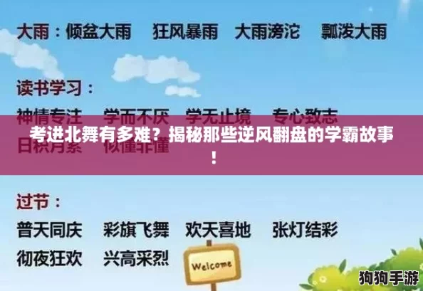 考进北舞有多难？揭秘那些逆风翻盘的学霸故事！
