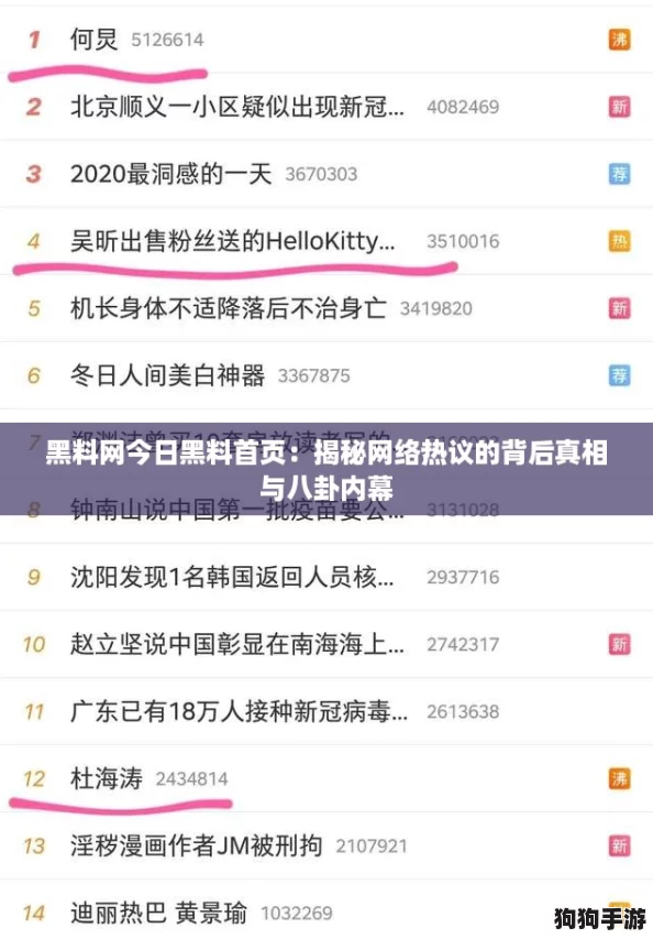 黑料网今日黑料首页：揭秘网络热议的背后真相与八卦内幕