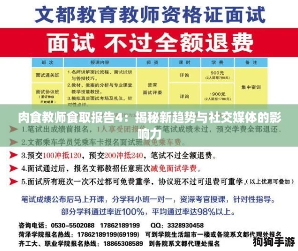 肉食教师食取报告4：揭秘新趋势与社交媒体的影响力