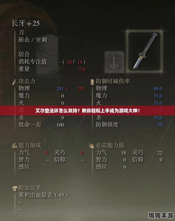艾尔登法环怎么双持？教你轻松上手成为游戏大神！
