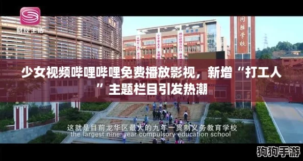少女视频哔哩哔哩免费播放影视，新增“打工人”主题栏目引发热潮