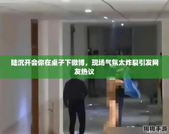 陆沉开会你在桌子下微博，现场气氛太炸裂引发网友热议