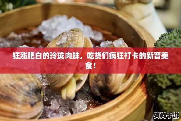 狂涨肥白的玲珑肉蚌，吃货们疯狂打卡的新晋美食！