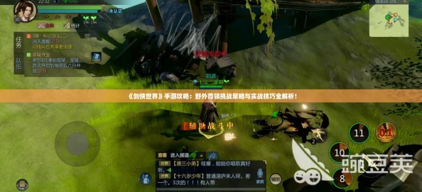《剑侠世界》手游攻略：野外首领挑战策略与实战技巧全解析！
