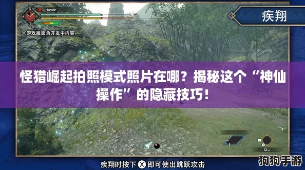 怪猎崛起拍照模式照片在哪？揭秘这个“神仙操作”的隐藏技巧！