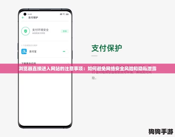 浏览器直接进入网站的注意事项：如何避免网络安全风险和隐私泄露
