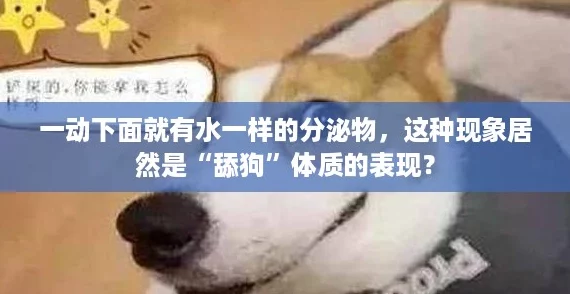 一动下面就有水一样的分泌物,这种现象居然是“舔狗”体质的表现? 一动下面就有水一样的分泌物,这种现象居然是“舔狗”体质的表现?