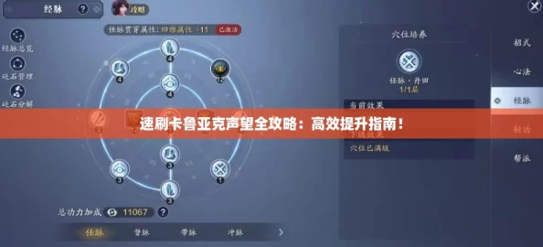 速刷卡鲁亚克声望全攻略：高效提升指南！