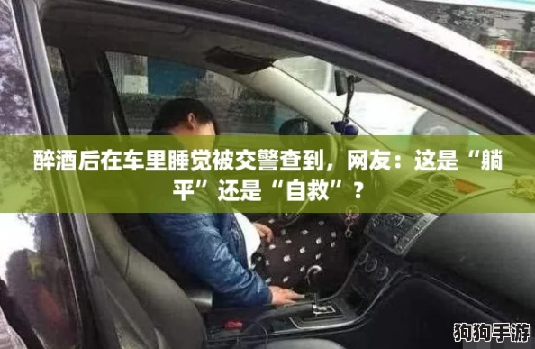 醉酒后在车里睡觉被交警查到，网友：这是“躺平”还是“自救”？