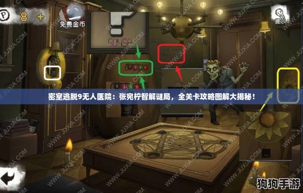 密室逃脱9无人医院：张宛柠智解谜局，全关卡攻略图解大揭秘！