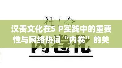 汉责文化在S P实践中的重要性与网络热词“内卷”的关系探讨 汉责文化在S P实践中的重要性与网络热词“内卷”的关系探讨