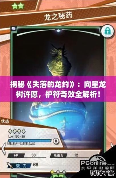揭秘《失落的龙约》：向星龙树许愿，护符奇效全解析！