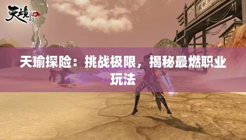 天瑜探险：挑战极限，揭秘最燃职业玩法