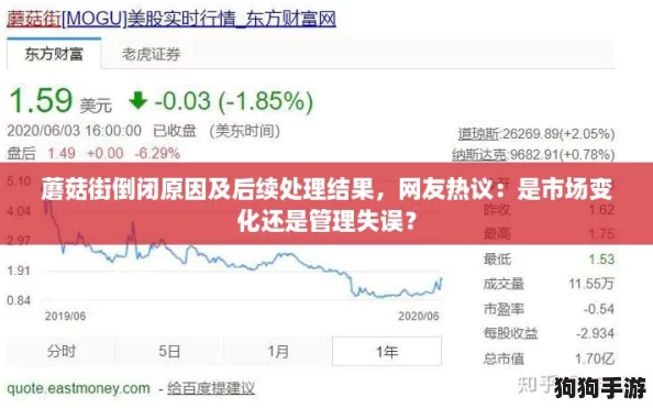 蘑菇街倒闭原因及后续处理结果，网友热议：是市场变化还是管理失误？