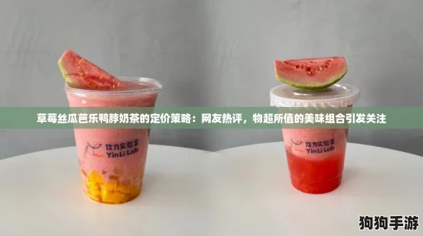 草莓丝瓜芭乐鸭脖奶茶的定价策略：网友热评，物超所值的美味组合引发关注