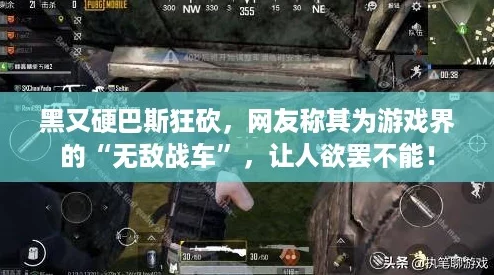 黑又硬巴斯狂砍，网友称其为游戏界的“无敌战车”，让人欲罢不能！