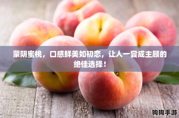 蒙阴蜜桃，口感鲜美如初恋，让人一尝成主顾的绝佳选择！