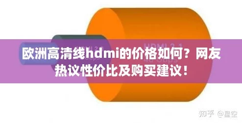欧洲高清线hdmi的价格如何？网友热议性价比及购买建议！