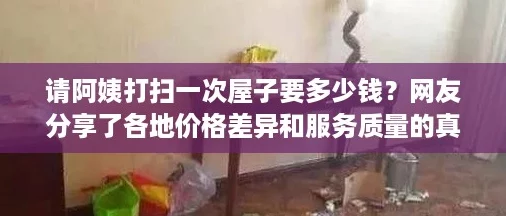 请阿姨打扫一次屋子要多少钱？网友分享了各地价格差异和服务质量的真实体验！