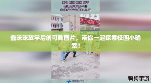蠢沫沫放学后创可贴图片，带你一起探索校园小确幸！