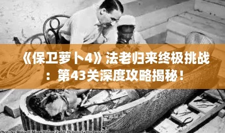 《保卫萝卜4》法老归来终极挑战：第43关深度攻略揭秘！