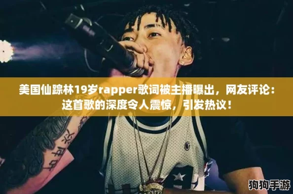 美国仙踪林19岁rapper歌词被主播曝出，网友评论：这首歌的深度令人震惊，引发热议！