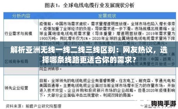 解析亚洲无线一线二线三线区别:网友热议,选择哪条线路更适合你的需求? 解析亚洲无线一线二线三线区别:网友热议,选择哪条线路更适合你的需求?