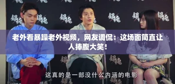 老外看暴躁老外视频，网友调侃：这场面简直让人捧腹大笑！
