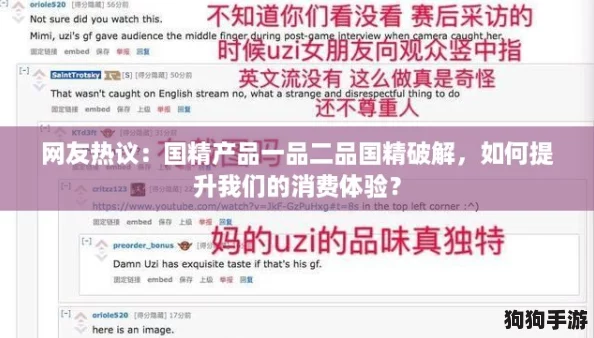 网友热议：国精产品一品二品国精破解，如何提升我们的消费体验？