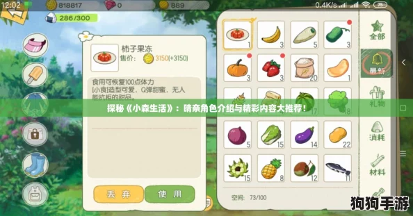探秘《小森生活》:晴奈角色介绍与精彩内容大推荐! 探秘《小森生活》:晴奈角色介绍与精彩内容大推荐!