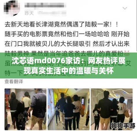沈芯语md0076家访：网友热评展现真实生活中的温暖与关怀