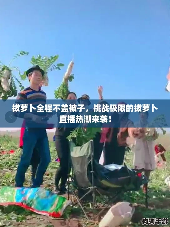 拔萝卜全程不盖被子,挑战极限的拔萝卜直播热潮来袭! 拔萝卜全程不盖被子,挑战极限的拔萝卜直播热潮来袭!