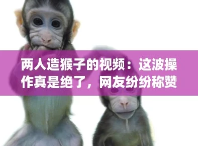 两人造猴子的视频:这波操作真是绝了,网友纷纷称赞创意无限! 两人造猴子的视频:这波操作真是绝了,网友纷纷称赞创意无限!