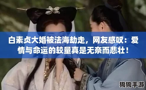 白素贞大婚被法海劫走,网友感叹:爱情与命运的较量真是无奈而悲壮! 白素贞大婚被法海劫走,网友感叹:爱情与命运的较量真是无奈而悲壮!