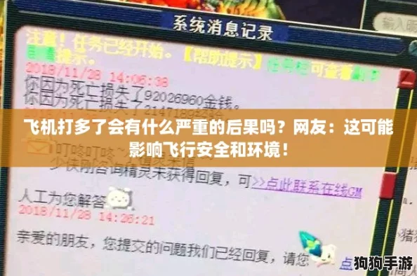 飞机打多了会有什么严重的后果吗?网友:这可能影响飞行安全和环境! 飞机打多了会有什么严重的后果吗?网友:这可能影响飞行安全和环境!