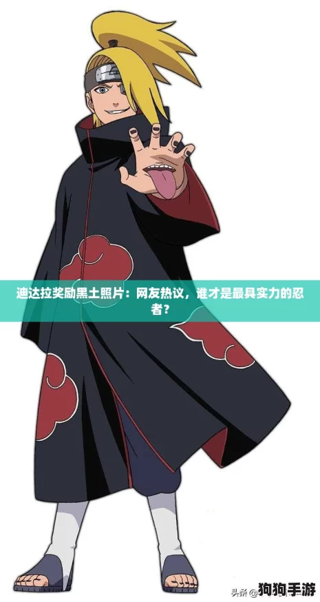 迪达拉奖励黑土照片：网友热议，谁才是最具实力的忍者？