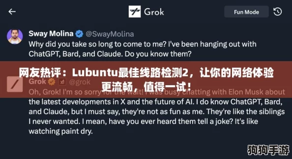 网友热评：Lubuntu最佳线路检测2，让你的网络体验更流畅，值得一试！